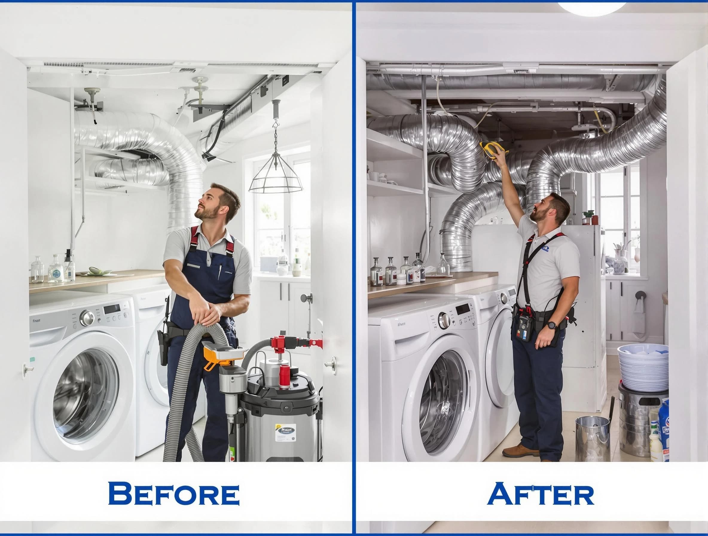 Expert gas dryer vent cleaning by Choctaw Dryer Vent Cleaning in Choctaw