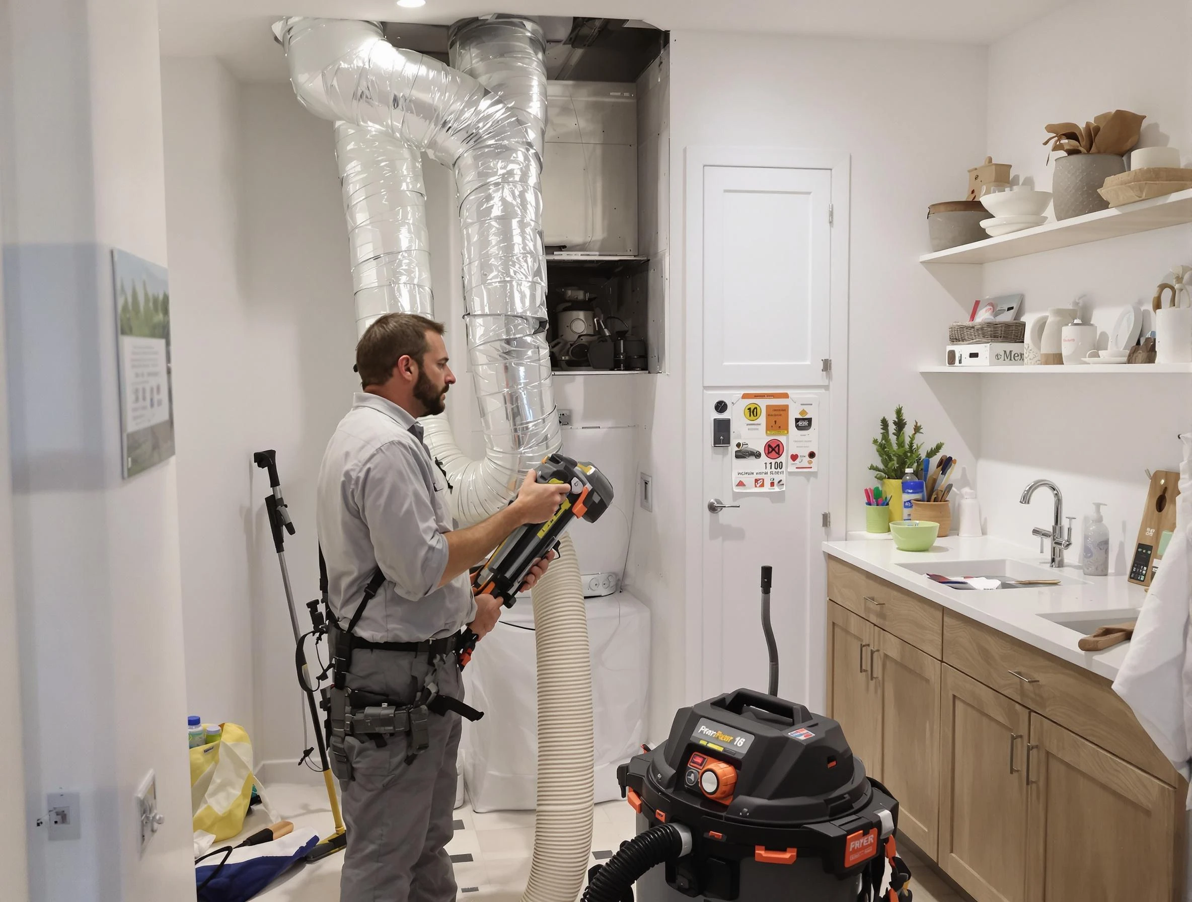 Clogged Dryer Vent Cleaning in Choctaw