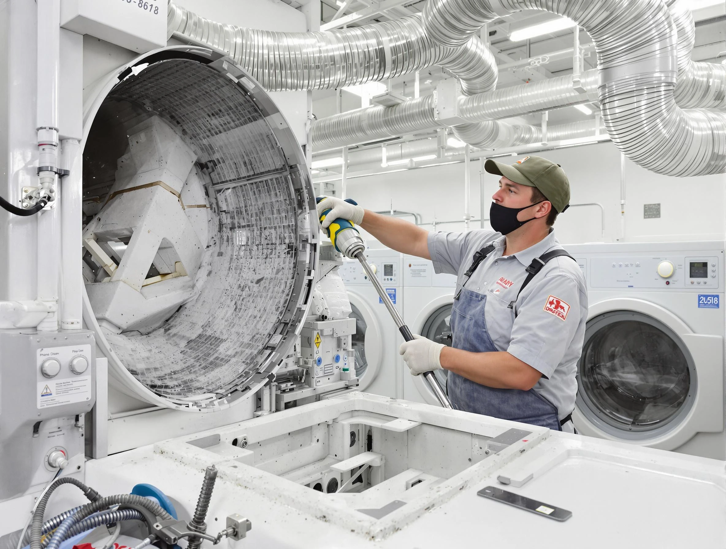 Commercial Dryer Vent Cleaning in Choctaw