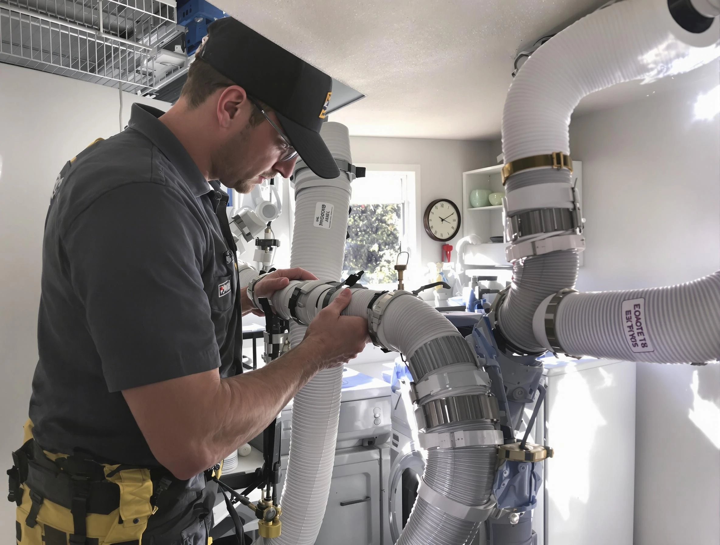 Dryer Vent Hose Installation in Choctaw