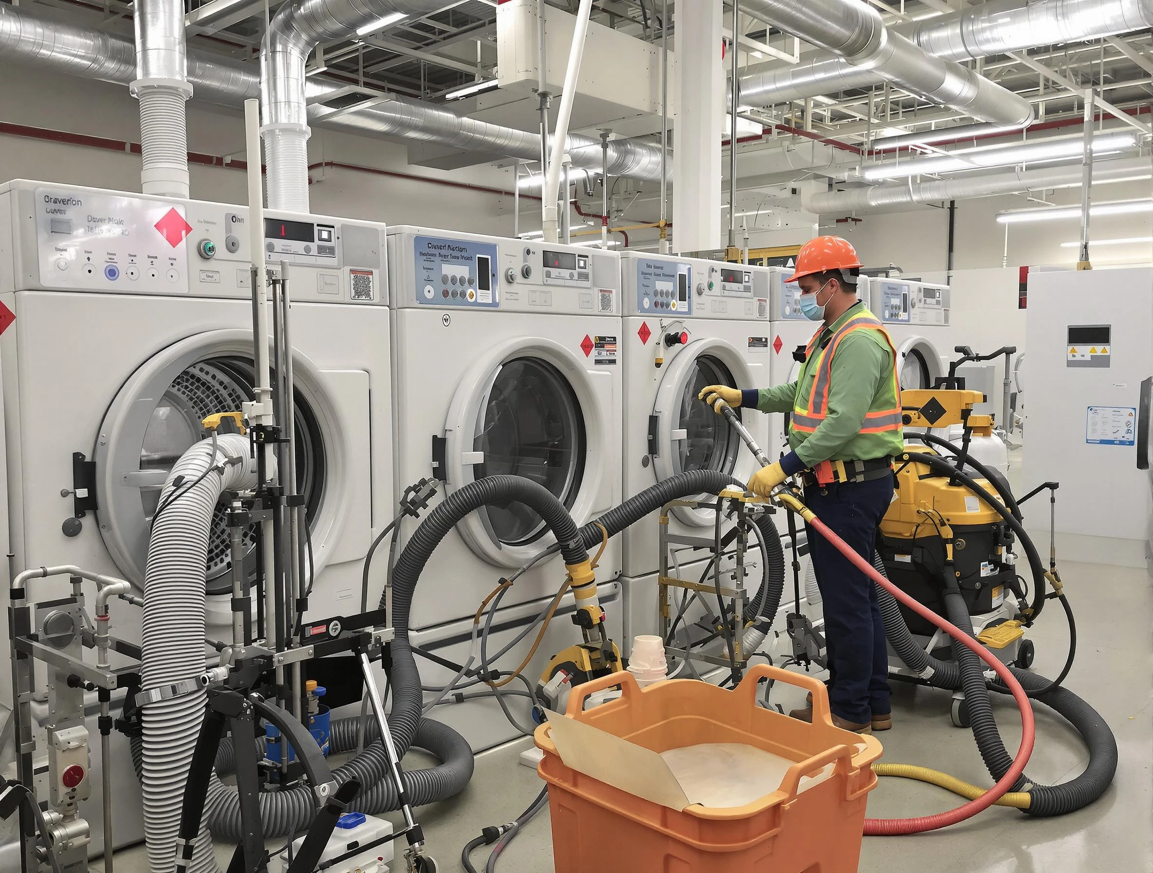 Commercial-grade dryer vent cleaning by Choctaw Dryer Vent Cleaning in Choctaw